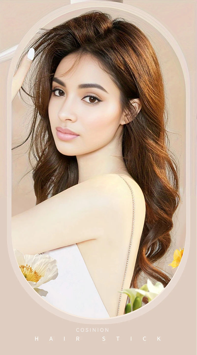 Automatic Hair Curler 28mm Negative Ions Electric Ceramic Curling Hair Stick Rotating Curl Waves Anti-Tangle Curling Iron Styler