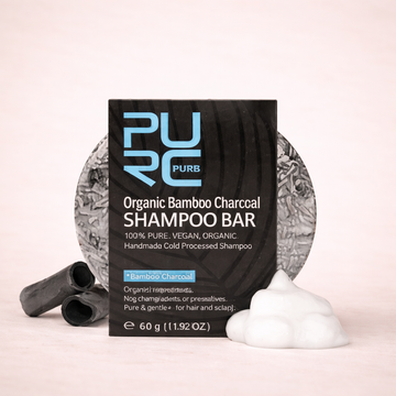 Shampoo bar to darken and moisturize hair